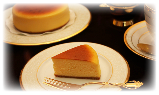 濃厚なチーズケーキ